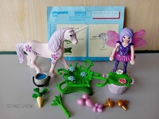 Playmobil 5440 Fairy And Unicorn Complete