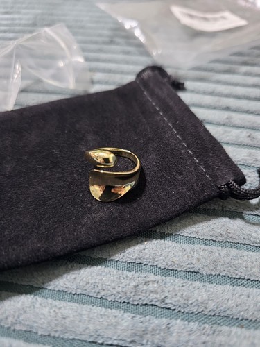 Imini gold tone teardrop - , spoon