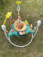 Baby Activity Bouncer, 3 Adjustable Heights, Music, Lights & Sounds, 6 Months+