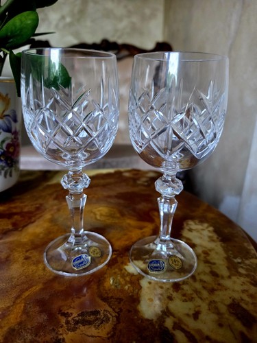 Bohemia crystal wine glasses - bohemia,