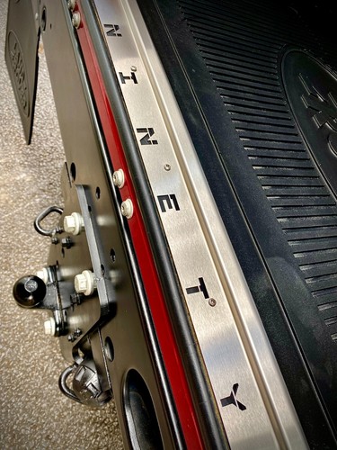 Stainless rear door - stainless, carpet