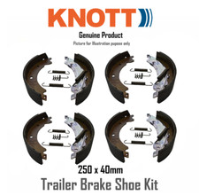 Genuine Knott Brake Shoe Kit for Ifor Williams Livestock TA5GHD 12?
