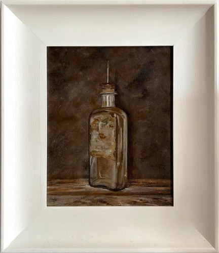 Oil painting old medicine - oil,