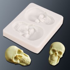 Halloween Silicone Skull Head Mould Chocolate Mold Cake Baking DIY Tool