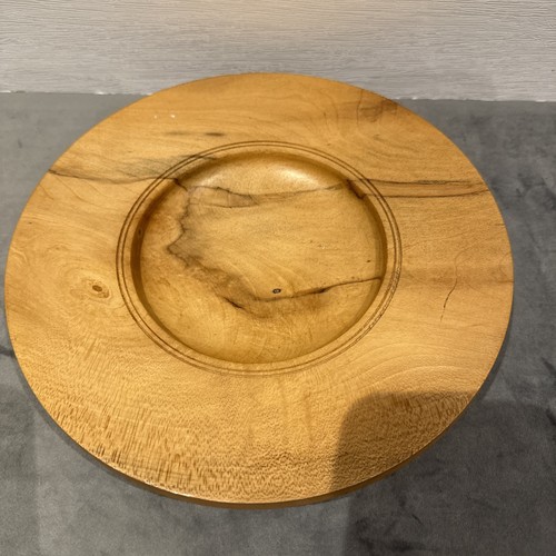Vintage hand turned carved - hand, turned/carved