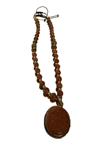 Sunstone necklace - sunstone,