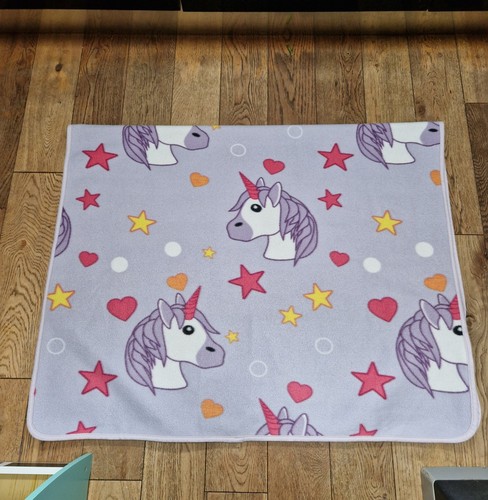Kid purple unicorn fleece - unicorn,