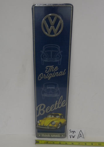 Volkswagen sign beetle - sign,