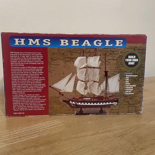 Hms beagle starter - boat, kit