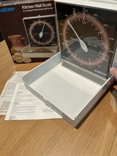 Salter Compact Fold Away Wall Scale Vintage