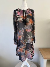 Per Una M&S Navy Floral Midi