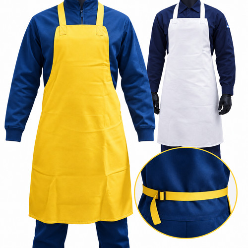 Leather welding apron flame - apron,