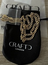 gold Cuban link chain by
