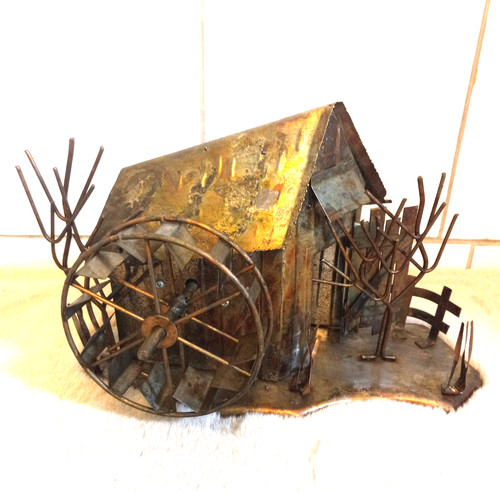Vintage metal music - metal, box