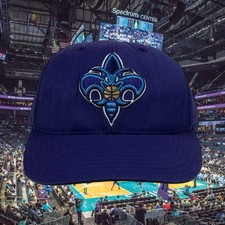 Adidas Hat Cap NBA Charlotte Hornets Flexfit Fitted Purple 7 1/4-7 5/8