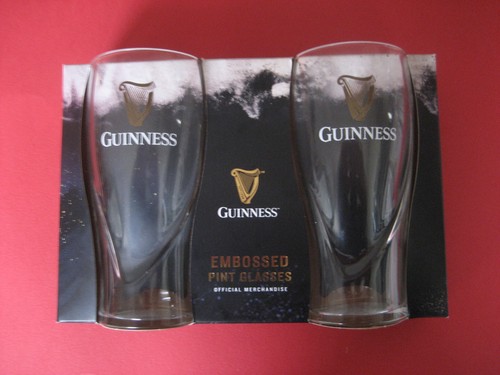 Guinness pack harp embossed - guinness,