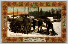 Stacking Cordwood Canadian