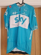 Team Sky Cyan Podium Racing Fit Jersey XXL