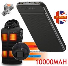 POWER BANK FOR ELECTRIC HEATED VEST JACKET BODY WARMER USB 5V 2A BATTERY PACK UK