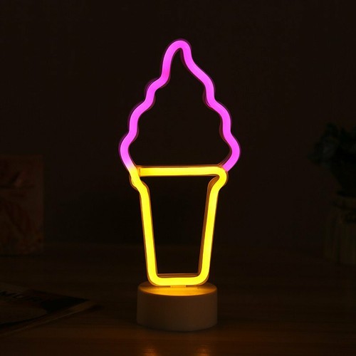Ice cream led neon light - ice,