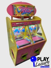 Summer Time 2 Player 2p Coin Pusher Arcade Machine - Ready to Use - Amusements