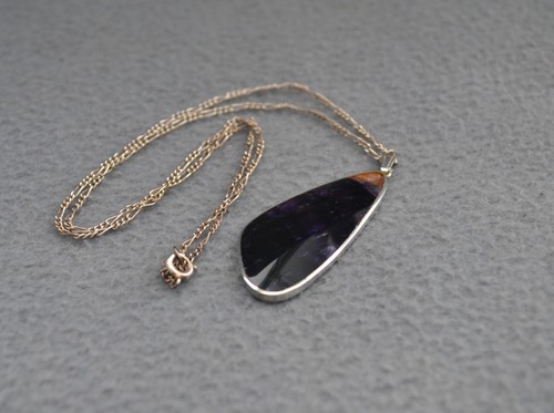 Vintage 1960s silver - silver, mounted