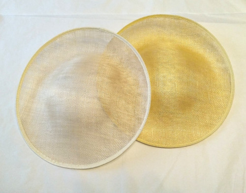 Sinamay base shape for - , making