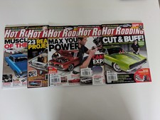 Popular Hot Rodding Magazine Bundle Of 5 Issues, Jul, SEP, Oct, Nov & Dec 2013