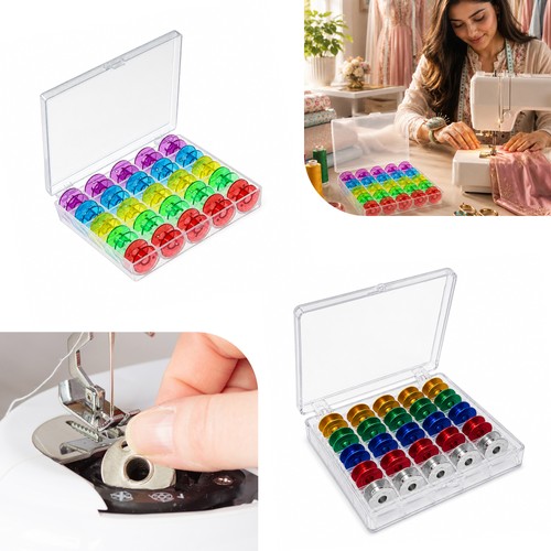 Bobbins clear storage - bobbins, box