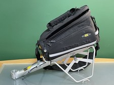 Topeak QR Beam Rack RX With Quick RX Track Pannier Trunk Bag