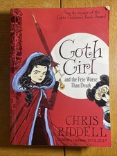 Goth Girl and the Fete Worse Than Death by Chris Riddell (2017, Trade Paperback)