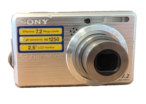 Sony cyber shot dsc - cyber-shot, dsc-s750