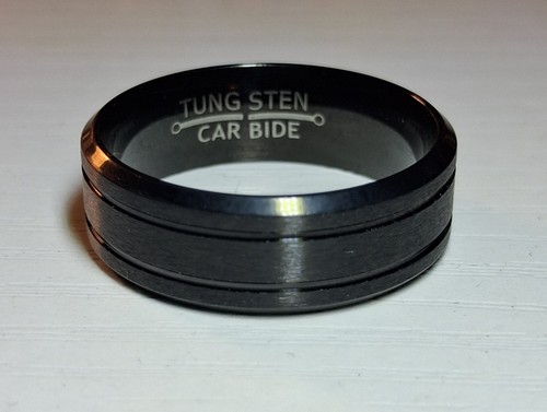 Black tungsten carbide - black,