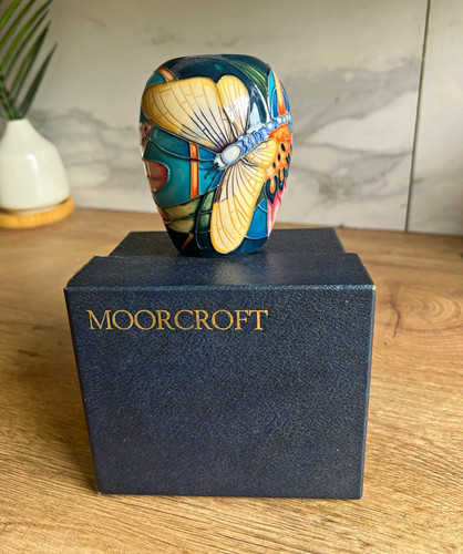 Moorcroft mayfly vase - mayfly,