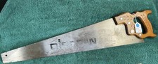 (896) Disston D-23 Hand Saw