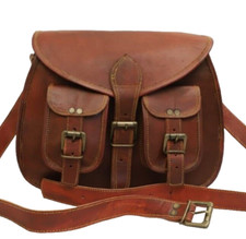 Women's Satchel Leather Goat