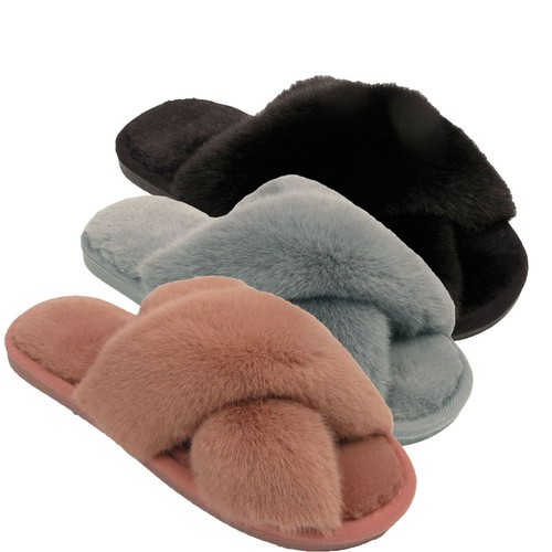 Girls kids fluffy fur - fur, cross