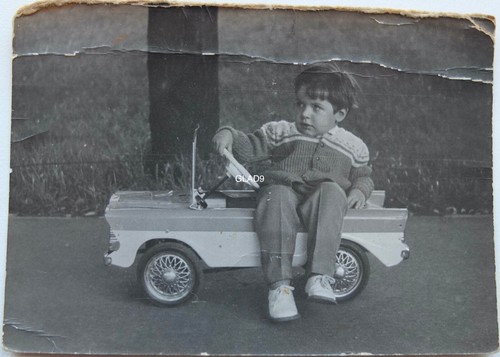Kid pedal car soviet - kid, vintage