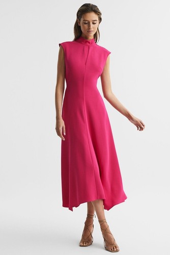 Reiss livvy open back midi - reiss,