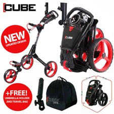 Cube 3-Wheel Golf Push/Pull