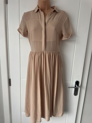 Topshop nude beige shirt - topshop,