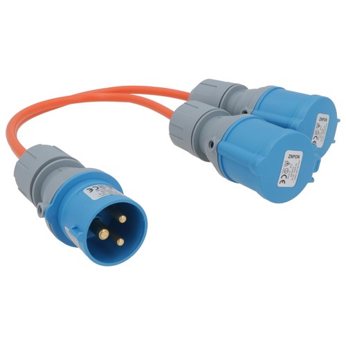 Amp way socket splitter - 2,