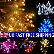Fairy Lights String Light Battery Operated 20 50 100 LED Wedding Party Christmas