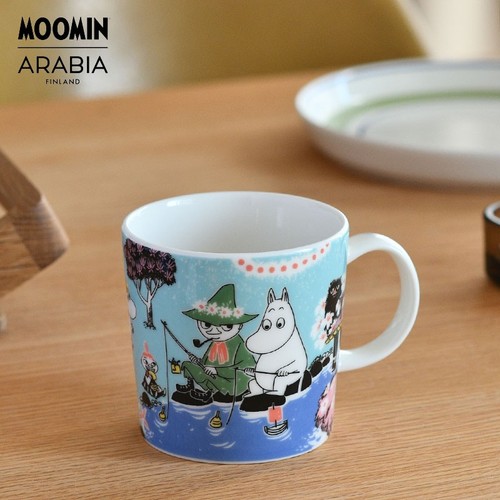 Moomin arabia mug simple - moomin, joy