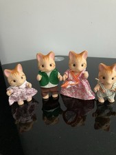 Sylvanian Families Barman Ginger Cat Family Figures