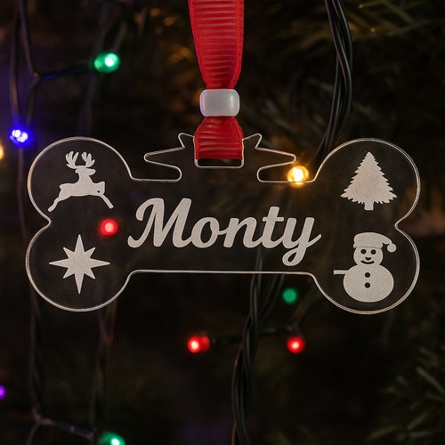 Personalised christmas dog - christmas,