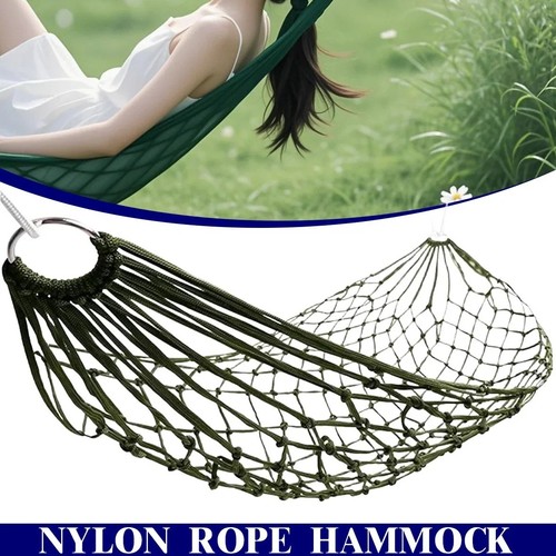 Nylon rope hammock outdoor - nylon,
