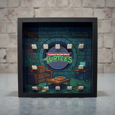 Display frame for Lego® TMNT