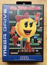 Ms. Pac-Man Sega Mega Drive - Complete with Manual - Great Condition