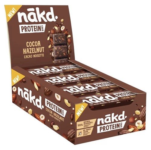 Nakd protein cocoa hazelnut - nakd,